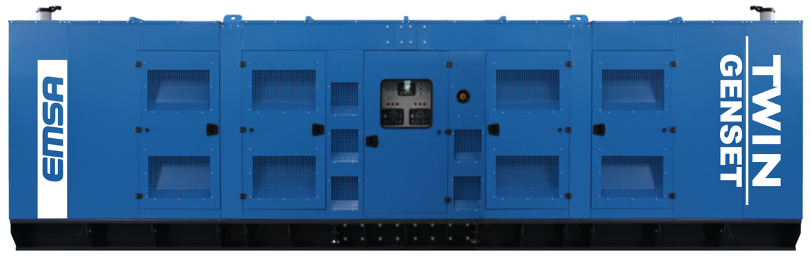 1000 kVA BAUDOUIN 6M21G500/5^, Emsa EGK315-400N, 50 hz
